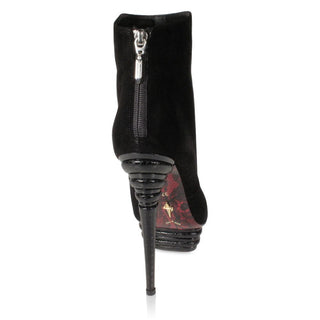 Cesare Paciotti Women's Black Designer Low Boots (PA705510)-AmbrogioShoes