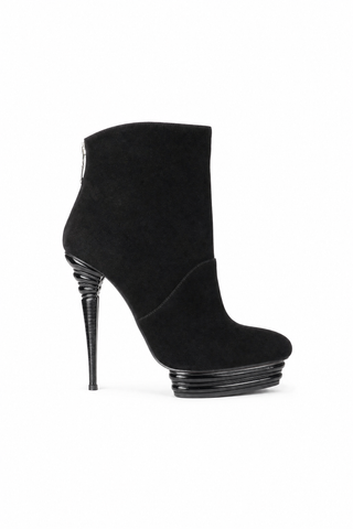 Cesare Paciotti Women's Black Designer Low Boots (PA705510)