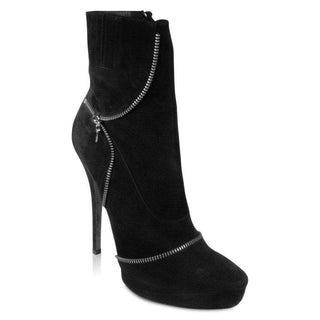 Cesare Paciotti Women's Black Designer Low Boots (PA732010)-AmbrogioShoes