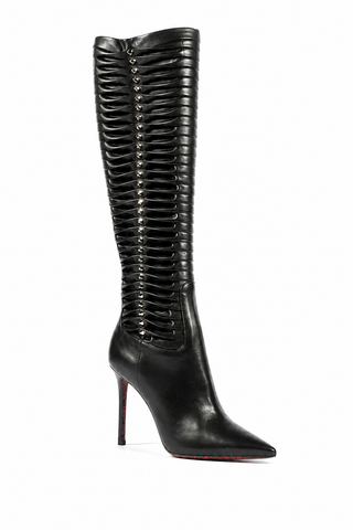 Cesare Paciotti Women's Black Nappa Leather Boots (CPW4621)