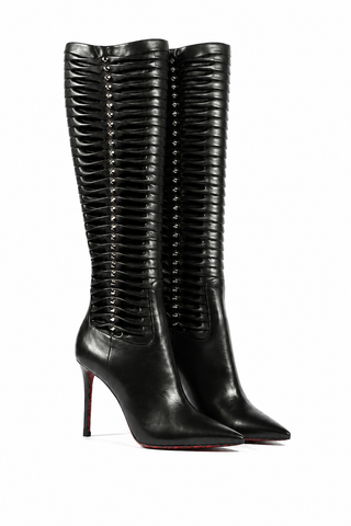 Cesare Paciotti Women's Black Nappa Leather Boots (CPW4621)