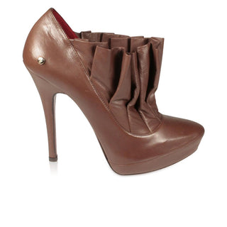 Cesare Paciotti Women's Brown Designer Shoes (PA730010)-AmbrogioShoes