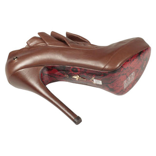 Cesare Paciotti Women's Brown Designer Shoes (PA730010)-AmbrogioShoes