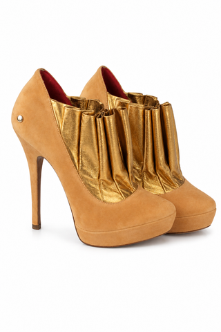 Cesare Paciotti Women's Camel Designer Shoes (CPW922)