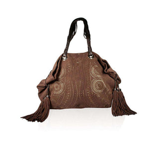 Cesare Paciotti Women's Designer Handbag Large Suede Shopper (CP1535)
