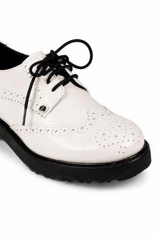 Cesare Paciotti Women's Designer Shoes 308 Lace-Up Oxfords Calf Leather (CPW704A)