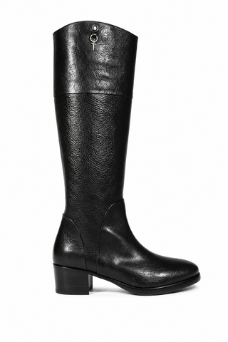 Cesare Paciotti Women's Designer Shoes Dalai Old Black Boots (CPW4000)