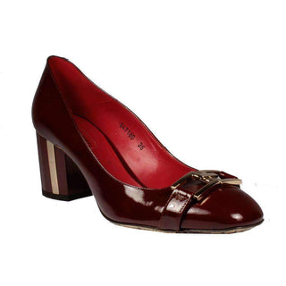 Cesare Paciotti Womens Shoes Low Heel Patent Leather Pumps (CPW738)-AmbrogioShoes