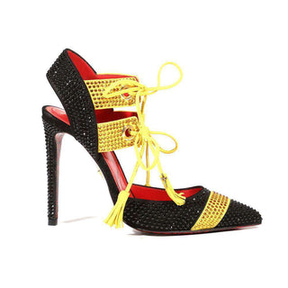 Cesare Paciotti Women's Shoes Vit Cam Black / Gold Sandals (CPW4001)-AmbrogioShoes