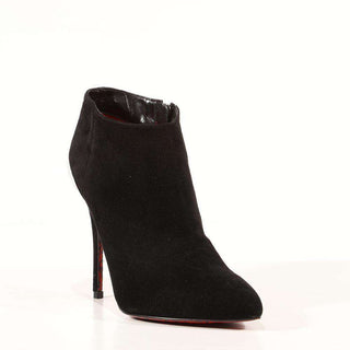 Cesare Paciotti Womens Shoes Vit Cam Black Suede Boots (CPW3019)-AmbrogioShoes