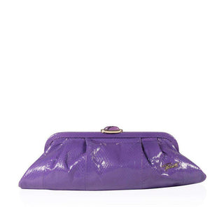Cesare Paciotti Women's Designer Snake Embossed Clutch Handbag (CP1528)