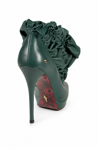 Cesare Paciotti Women's Green DesignerShoes (PA729610)