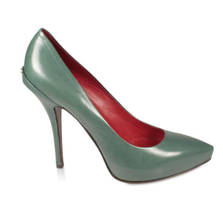 Cesare Paciotti Women's Green Designer Shoes (PA756110)-AmbrogioShoes