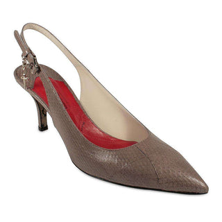 Cesare Paciotti Womens Grey Sling Back Pumps PB801970Y (CPW606)-AmbrogioShoes