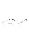 C02 - Shiny Silver/Pink Gold / Clear Lens