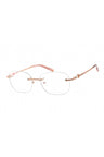 C03 - Shiny Pink Gold/Silver / Clear Lens