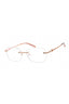 C03 - Shiny Pink Gold/Silver / Clear Lens