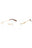 C01 - Shiny Gold / Clear Lens