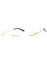 C01 - Shiny Gold / Clear Lens