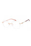 C03 - Shiny Pink Gold/Silver / Clear Lens