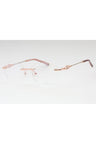 C03 - Shiny Pink Gold/Silver / Clear Lens