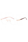 C03 - Shiny Pink Gold / Clear Lens