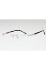 C02 - Shiny Silver/Gold / Clear Lens