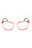 C03 - Shiny Pink Gold/Burgundy / Clear Lens