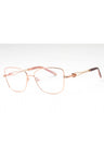 C03 - Shiny Pink Gold/Gold Burgundy / Clear demo lens