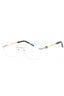 C02 - Shiny Silver/Gold Black / Clear Lens