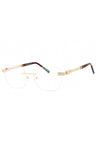 C01 - Shiny Gold/Tortoise / Clear Lens