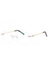 C02 - Shiny Silver Gold/Black / Clear Lens