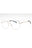 C02 - Shiny Silver/Gold Black / Clear Lens