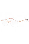 C03 - Shiny Pink Gold/Gold Bordeaux / Clear demo lens