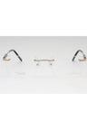 C02 - Shiny Silver/Gold / Clear Lens