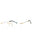 C03 - Shiny Gold/Silver / Clear Lens
