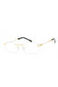 C01 - Shiny Gold / Clear Lens