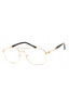 C01 - Shiny Gold / Clear Lens