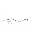 C02 - Shiny Silver/Gold / Clear Lens