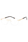 C01 - Shiny Gold / Clear Lens