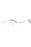 C01 - Shiny Gold / Clear Lens