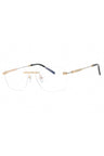 C03 - Shiny Gold/Silver / Clear Lens