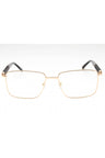 C03 - Shiny Gold/Black / Clear demo lens