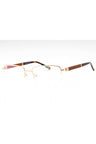 C01 - Shiny Gold Tortoise / Clear Lens
