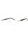 C02 - Shiny Silver Black / Clear Lens