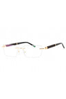 C03 - Shiny Gold Black / Clear Lens
