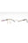 C02 - Shiny Silver/Khaki Horn / Clear Lens