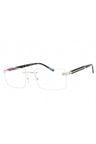 C02 - Shiny Silver/Grey Horn / Clear Lens