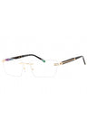 C03 - Shiny Gold/Black / Clear Lens