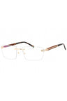 C01 - Shiny Gold/Tortoise / Clear Lens